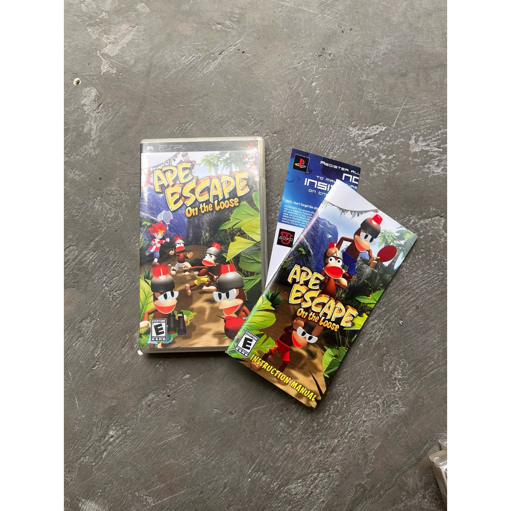 COVER KASET PSP APE ESCAPE