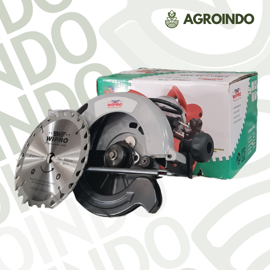 MESIN GERGAJI WIPRO W9185/CIRCULAR SAW WIPRO W9185/GERGAJI POTONG WIPRO W9185