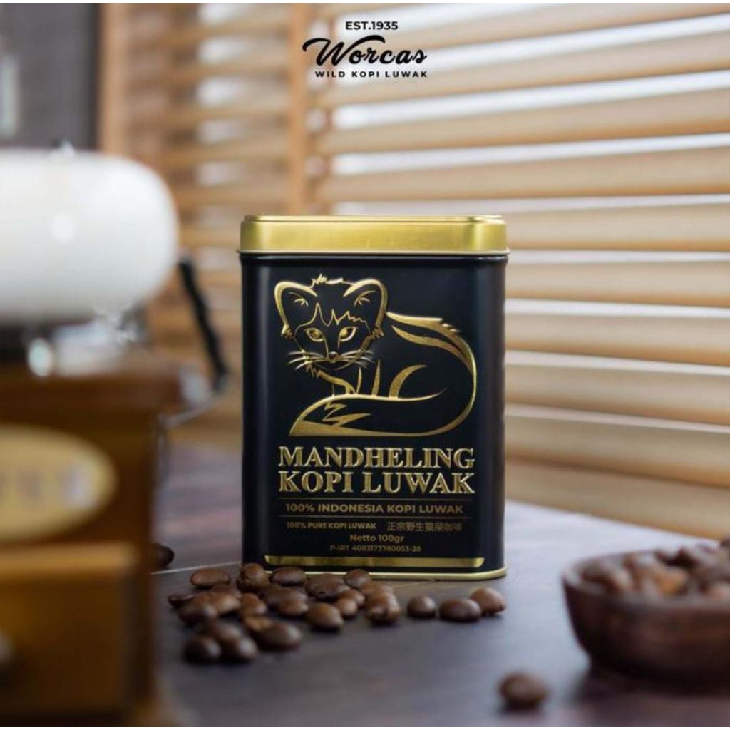 

Worcas Mandheling black Tin Can 100gr