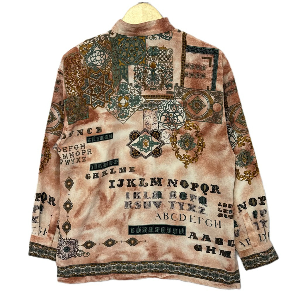 kode 116 kemeja vintage kemeja motif kemeja abstrak kemeja rare