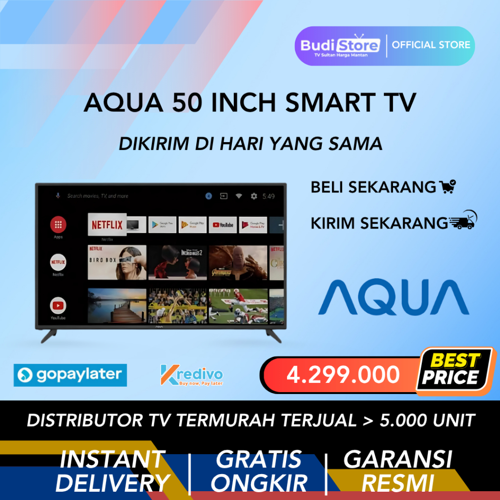 AQUA JAPAN 50 INCH SMART TV