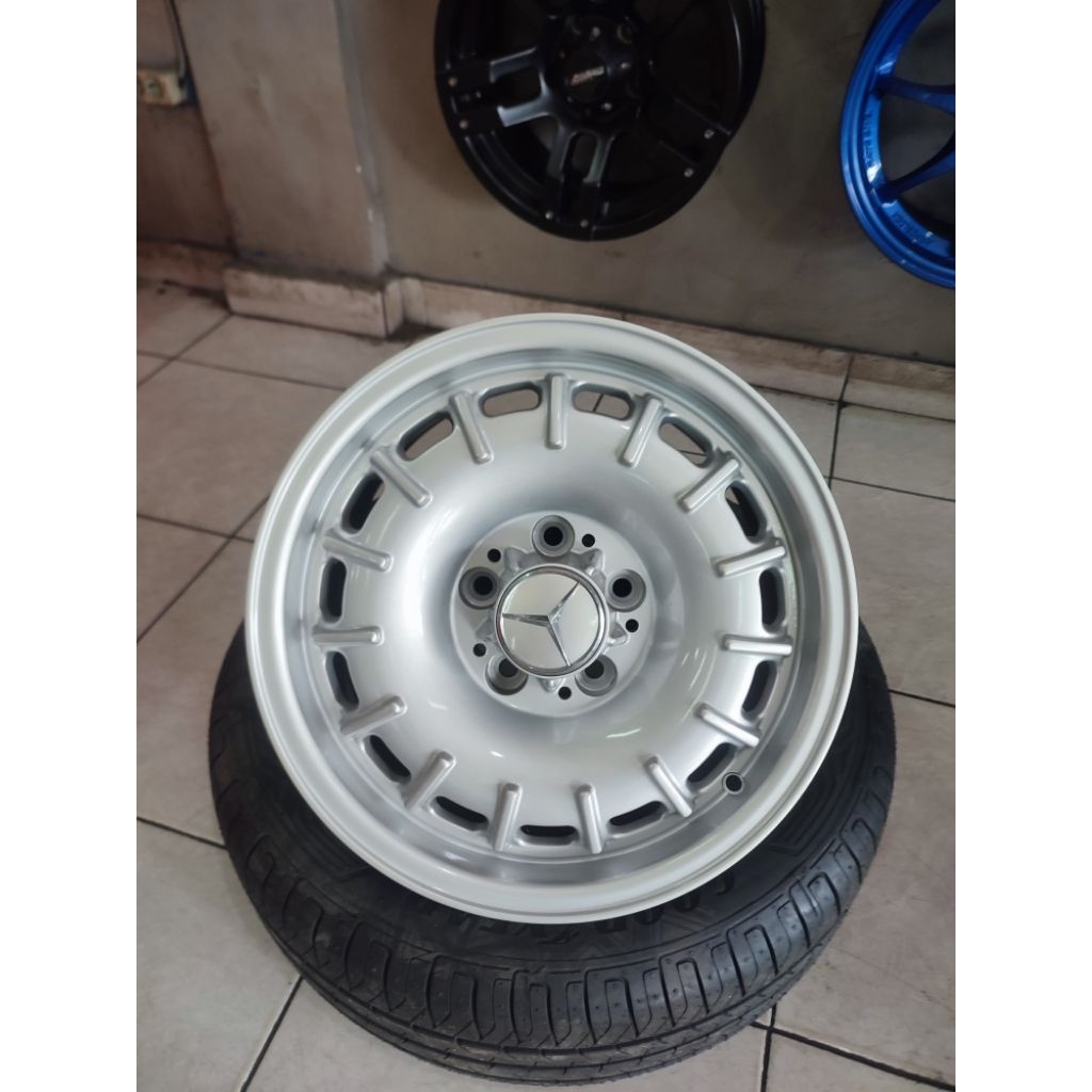 Velg OEM MERCEDESBENZ Tiger Ring 15x7 lobang 5x112 Mercy Tiger