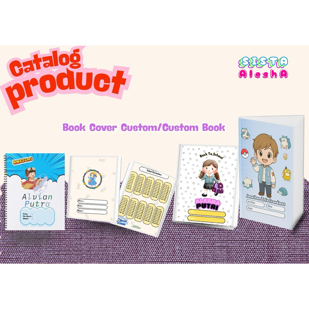 

Sampul Buku Kustom ukuran A3