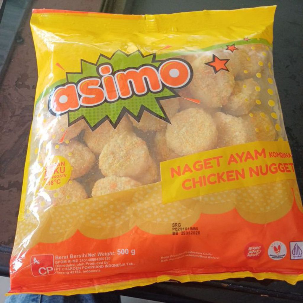 

Asimo chicken nugget 500 gr