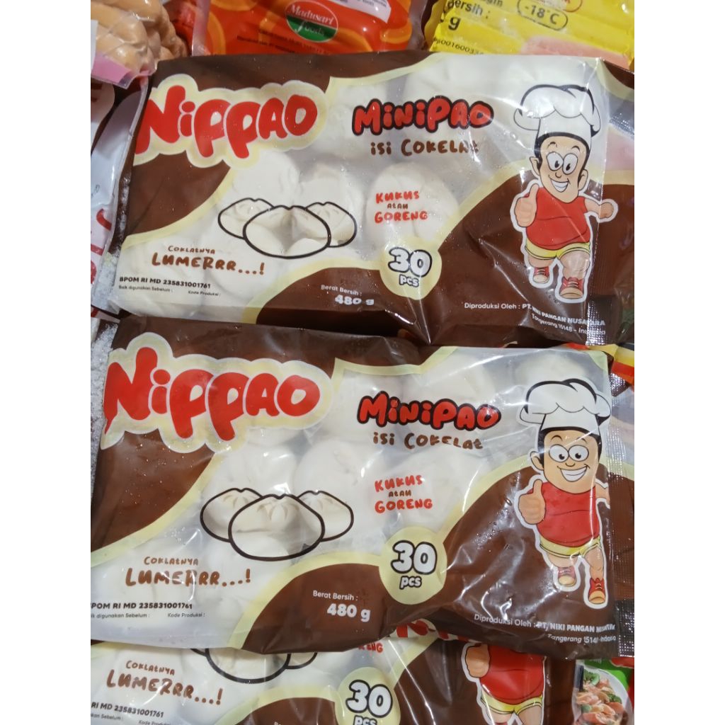 

Nippao Minipao Rasa Coklat isi 30pcs