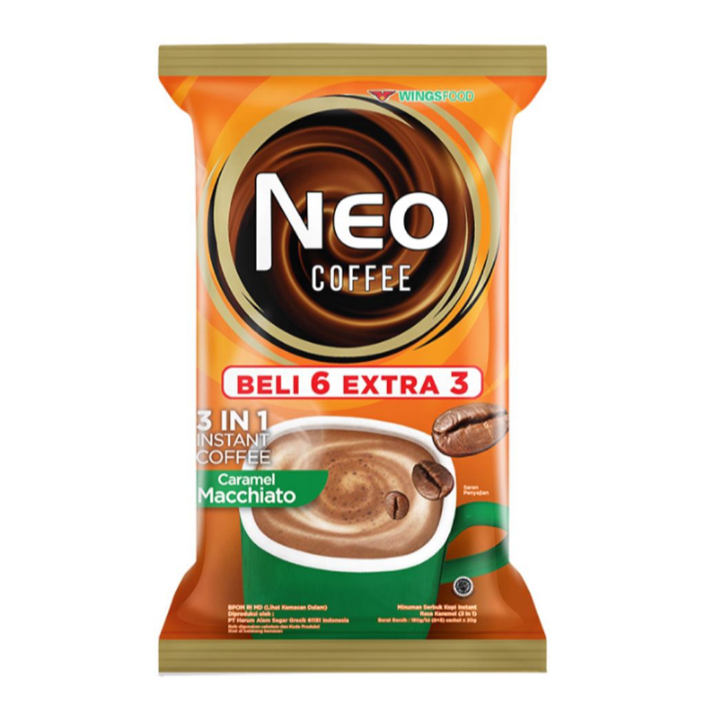 

NEO Coffee Caramel Machiato 9 x 20 g