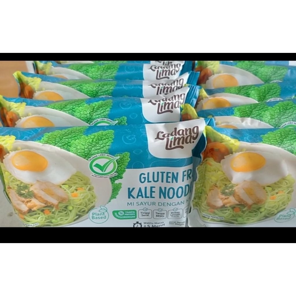 

Mie Veggie Noodle 76g - Kale /beet / ayam bawang - Gluten Free - mie instan sehat