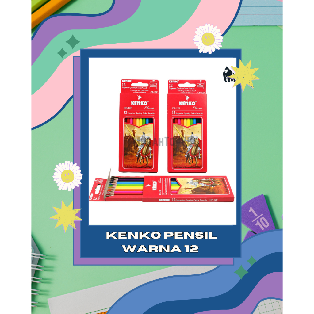 

KENKO PENSIL WARNA CLASSIC 12