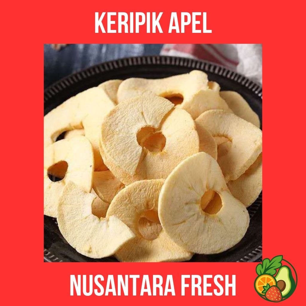 

KERIPIK APEL KHAS BATU I 100 GRAM I OLEH-OLEH KHAS MALANG