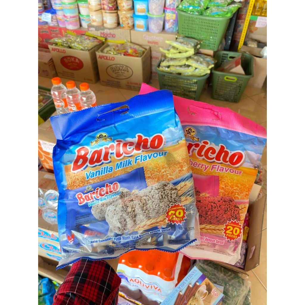 

BARICHO VANILA DAN STRAWBERRY FLAVOUR