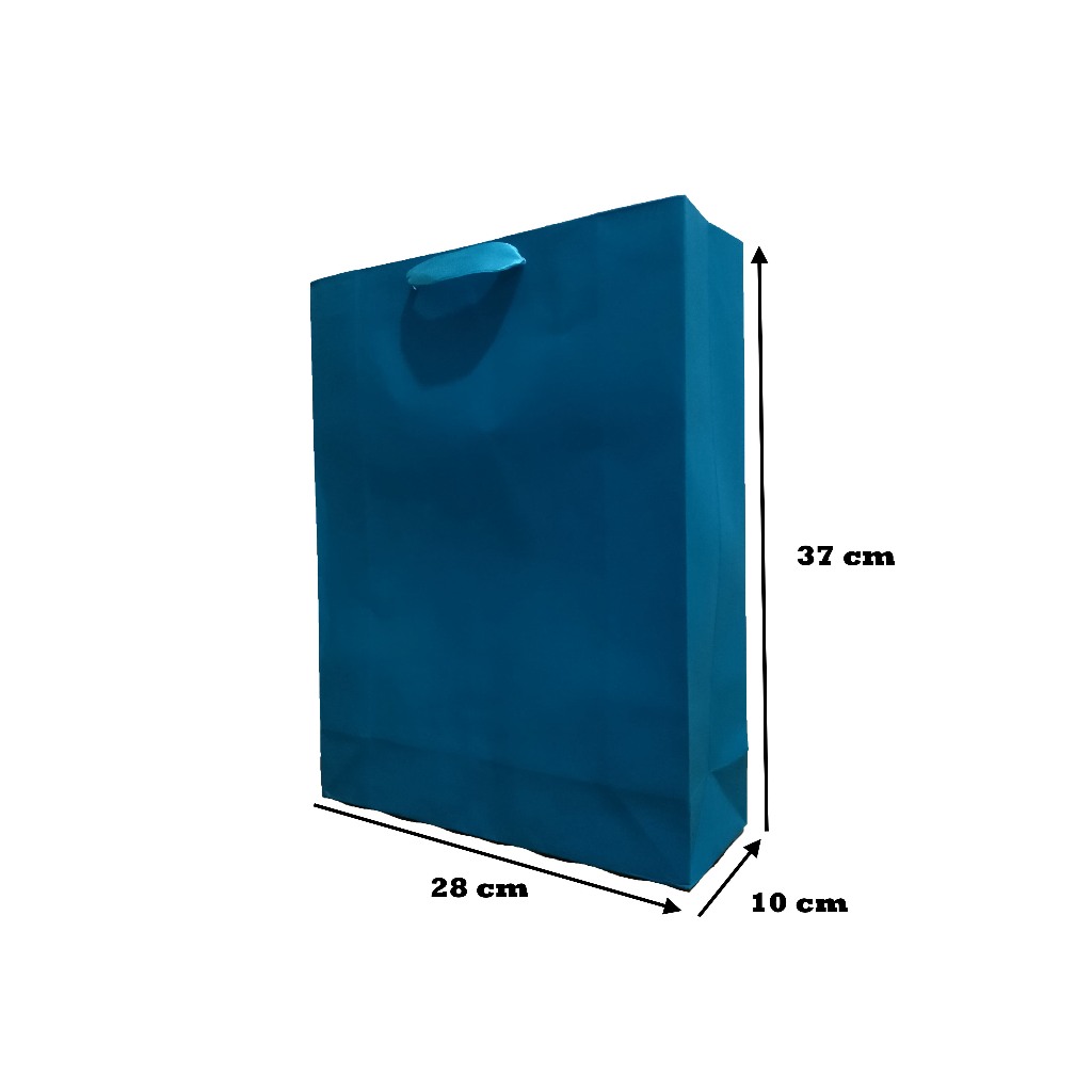 

Paperbag Talikur - Hawaii Hijau Tosca - 28cm x 10cm x 37cm