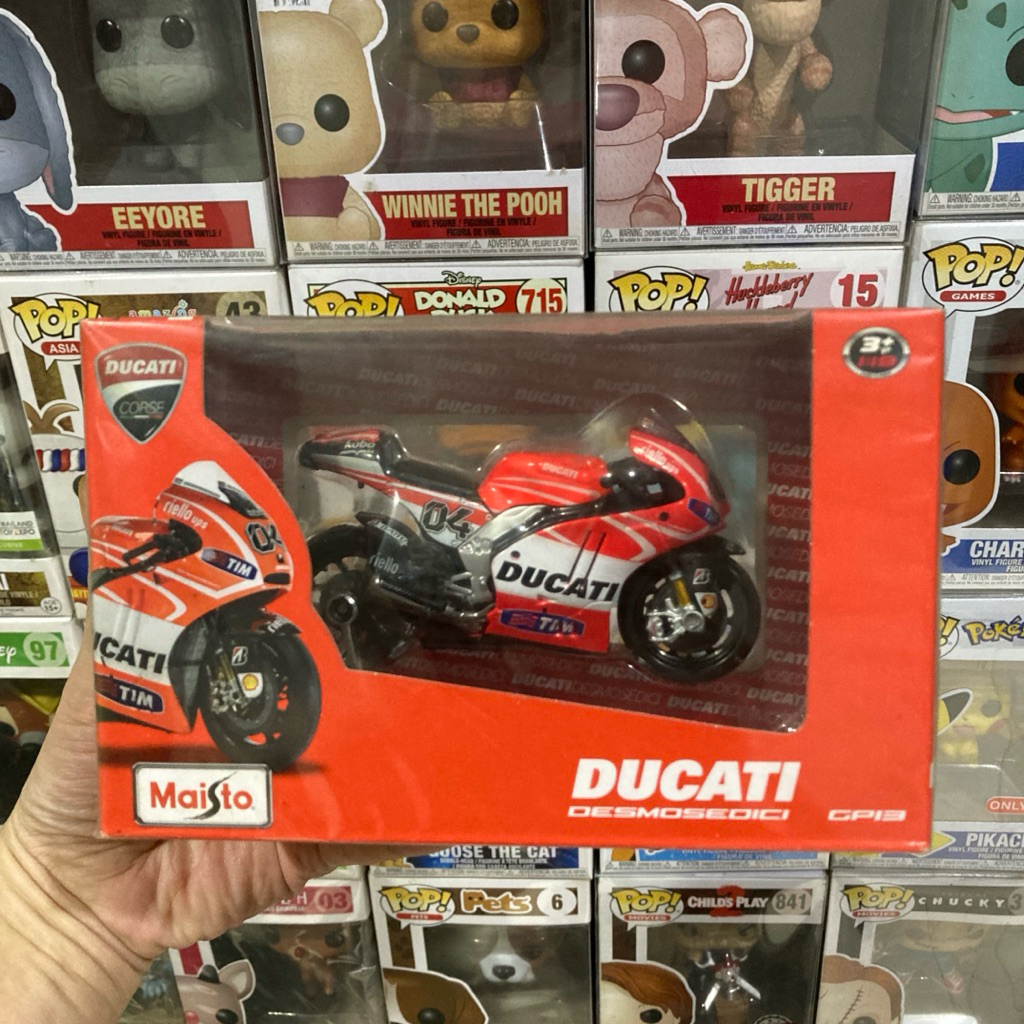 Original maisto motogp 2013 ducati desmosedici gp13 andrea dovizioso