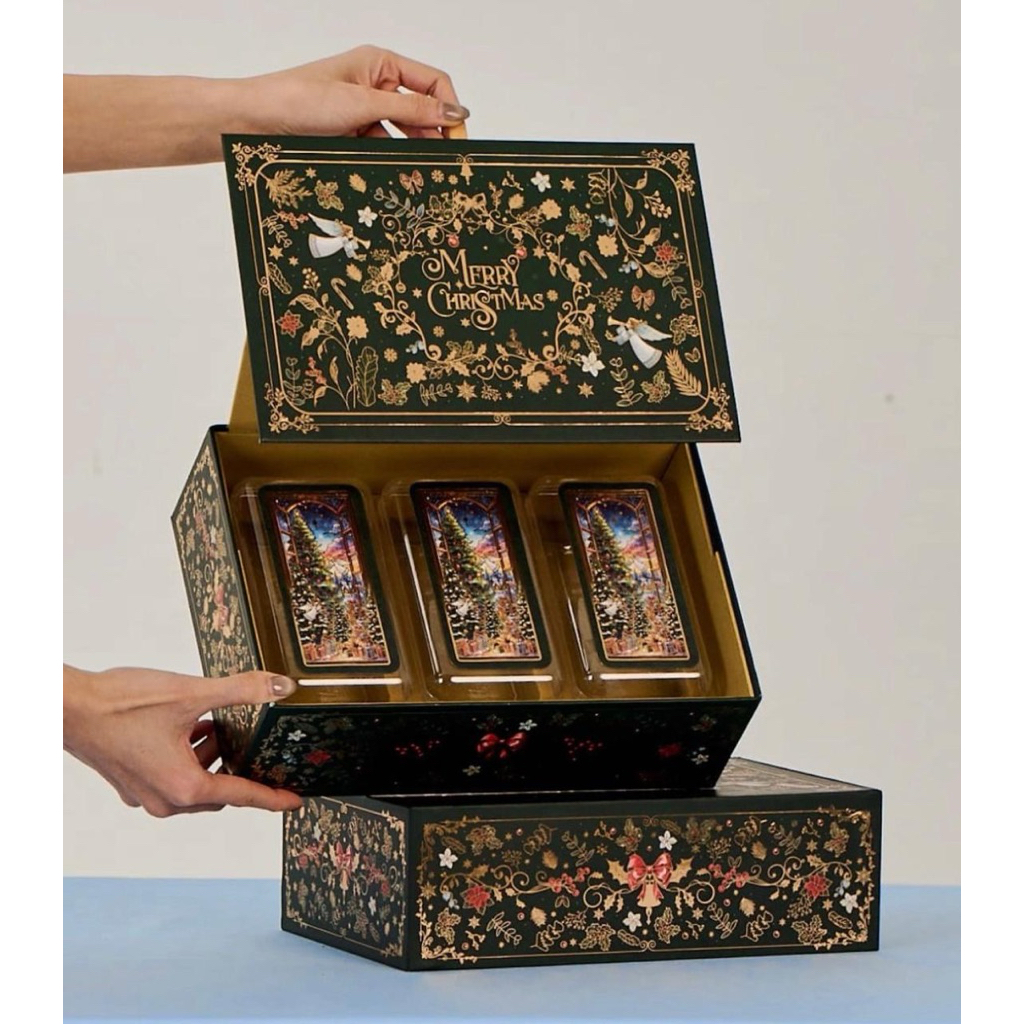 Keranjang Christmas / Natal hampers parcel natal keranjang kue/ box