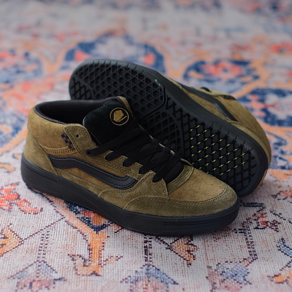 Vans Zahba Mid Vr3 Beatrice Domond Dark Olive 100% ORIGINAL RESMI