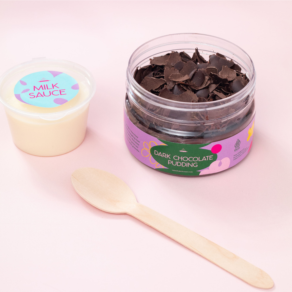 

Dark Chocolate Pudding Dessert Jar