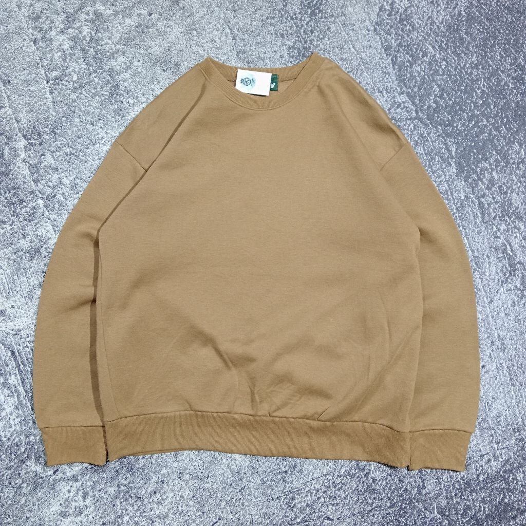 Jaket sweater crewneck LOW&SLOW murah size L