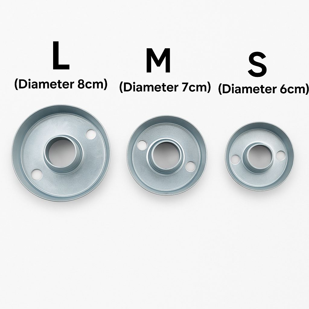 Cetakan Donat Aluminium – Loyang Donat Kukus