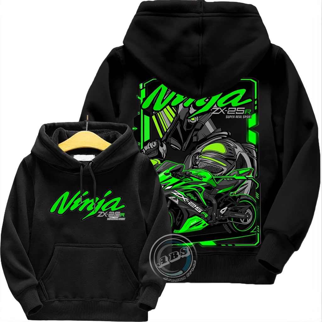 Sweater Hoodie Anak Umur 2 3 4 5 6 7 8 9 10 11 12 13 Tahun Jaket Anak Gambar Motor NINJA ZX-25R