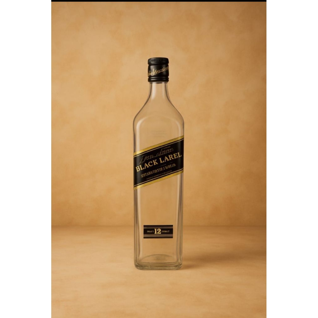 hiasan dinding botol blacklabellll /pajangan dinding /botol kosong