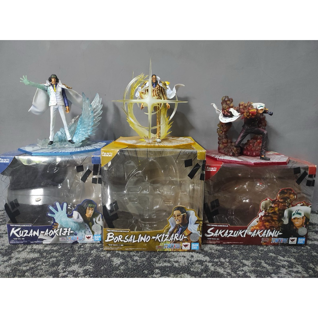 Fzo the three admirals aokji kuzan, kizaru borsalino, sakazuki akainu