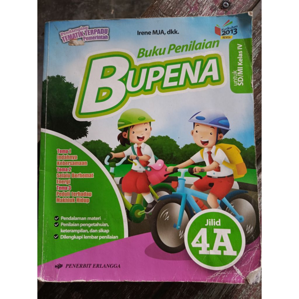 Buku Bupena 4A bekas / second