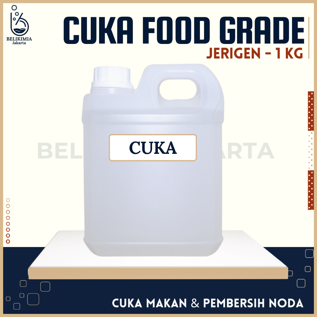 

Cuka Food Grade - Bibit Cuka Makanan - White Vinegar Pembersih