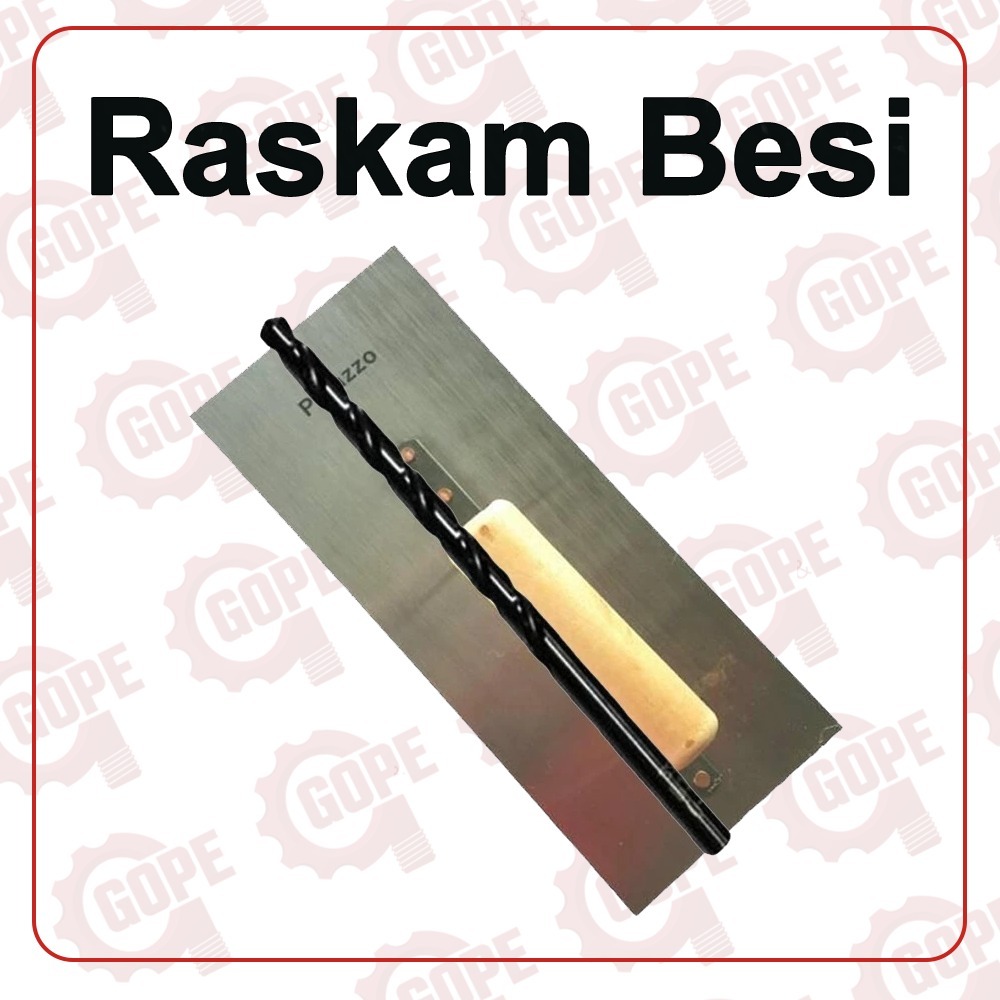 Raskam Acian Besi Roskam Gosokan Plat Baja