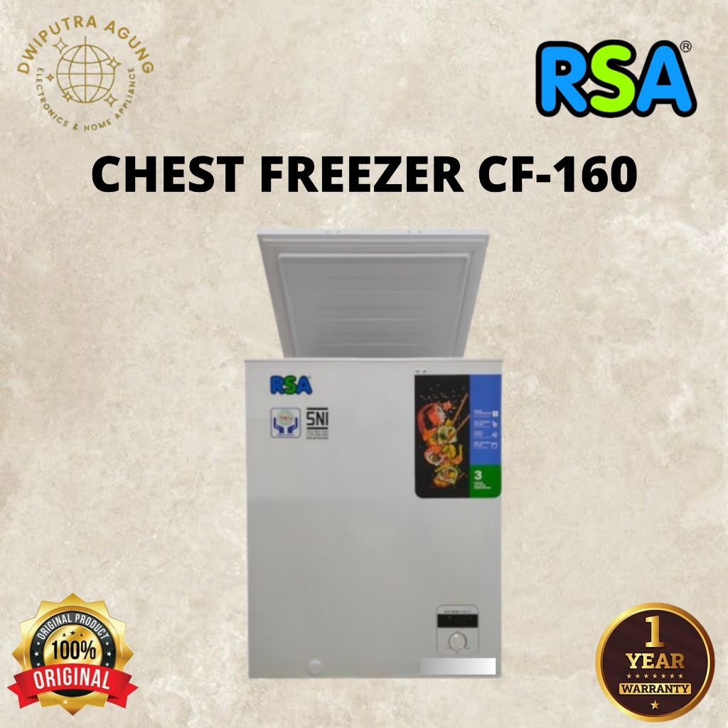 FREEZER RSA CF 160 / CF-160 FREEZER BOX CF160