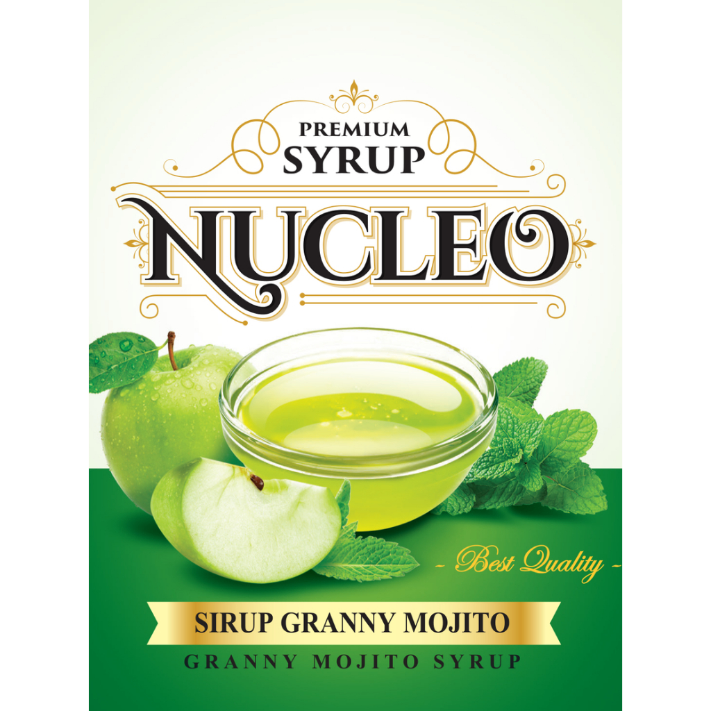

Nucleo Premium Syrup Granny Mojito (Sirup Mojito untuk Cocktail/Teh/Kopi/Susu)