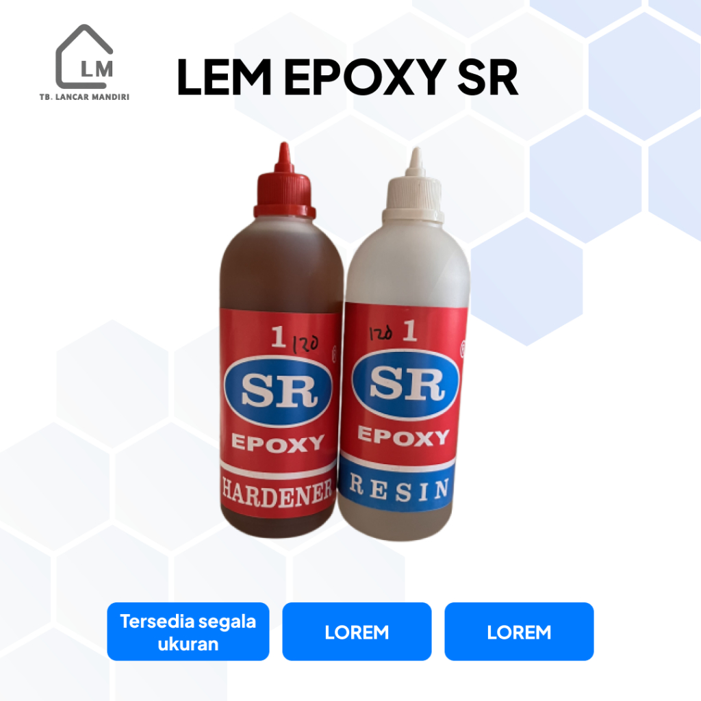 Lem Epoxy SR Super Kuat