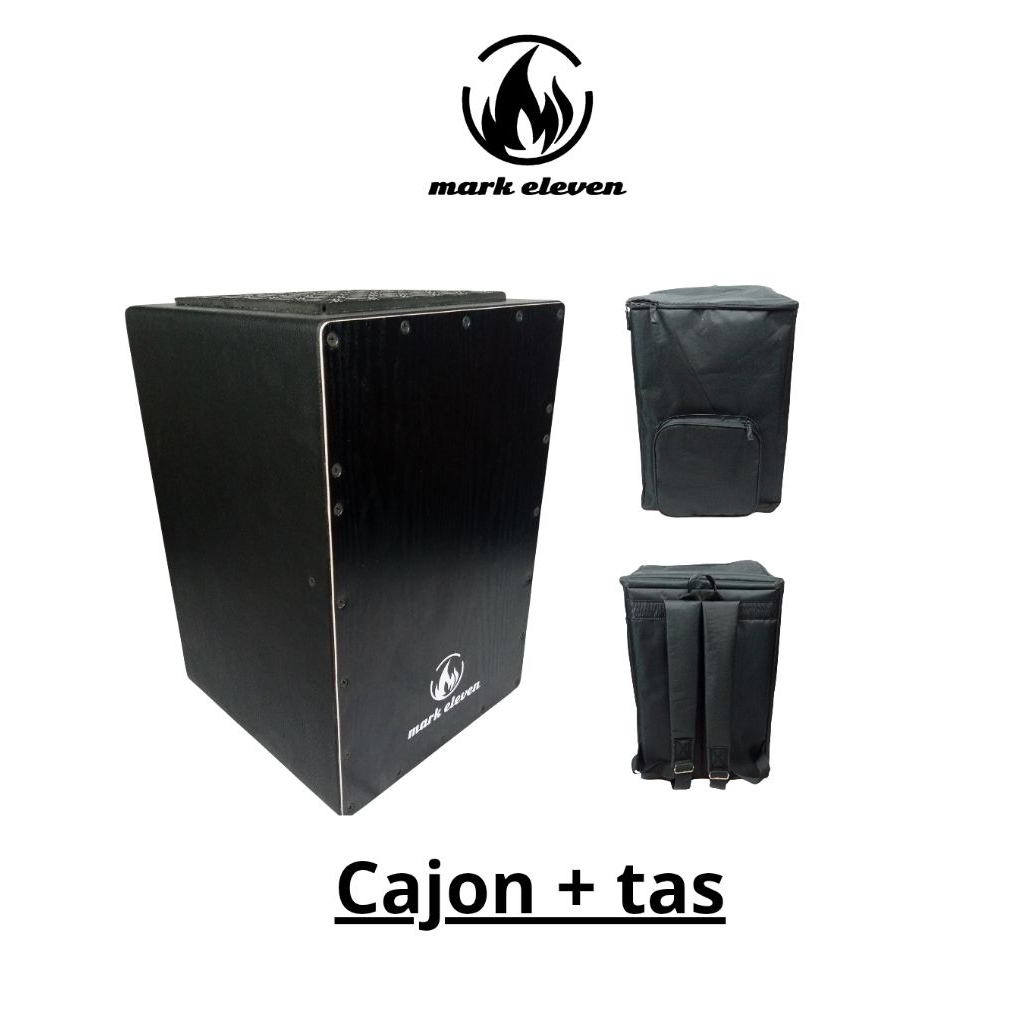Cajon Duduk akustik Kajon akustik Drumbox free tas cajon mark eleven