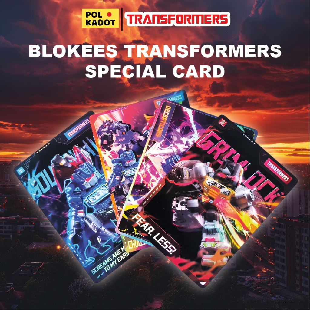 Kartu Koleksi Blokees Transformer Devender Version Collectible Card