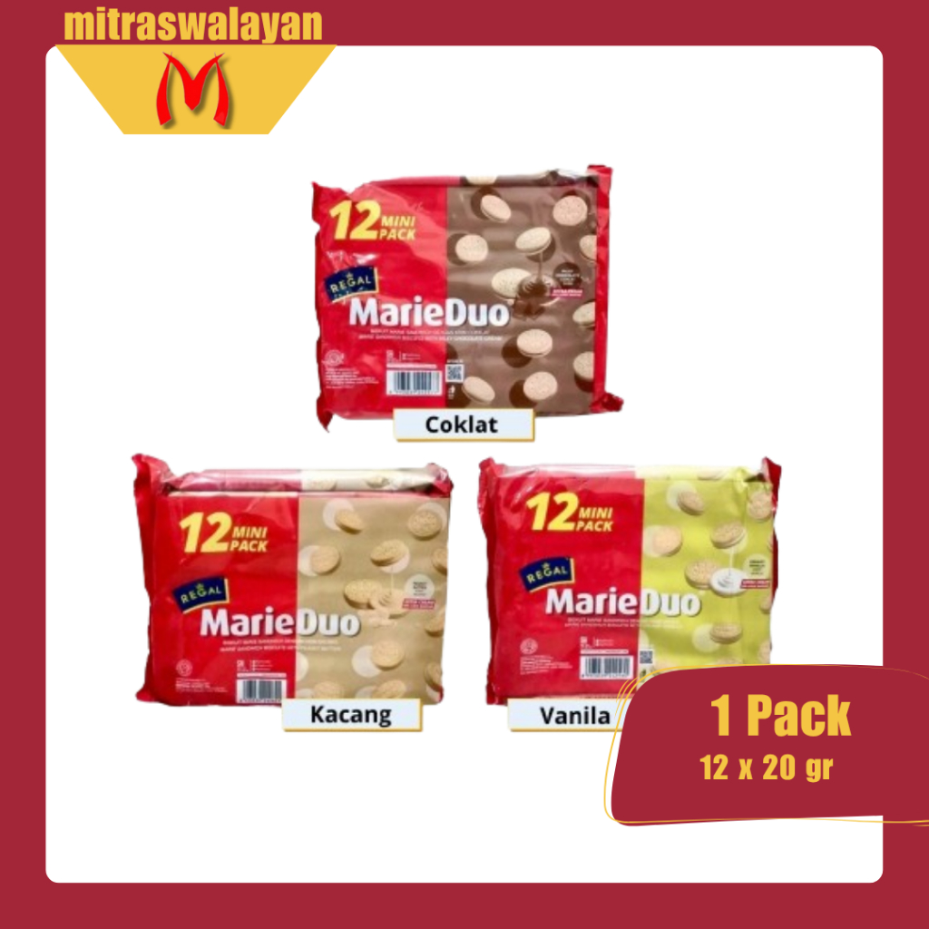 REGAL Marie Duo Mini Pack Kemasa 20 gr