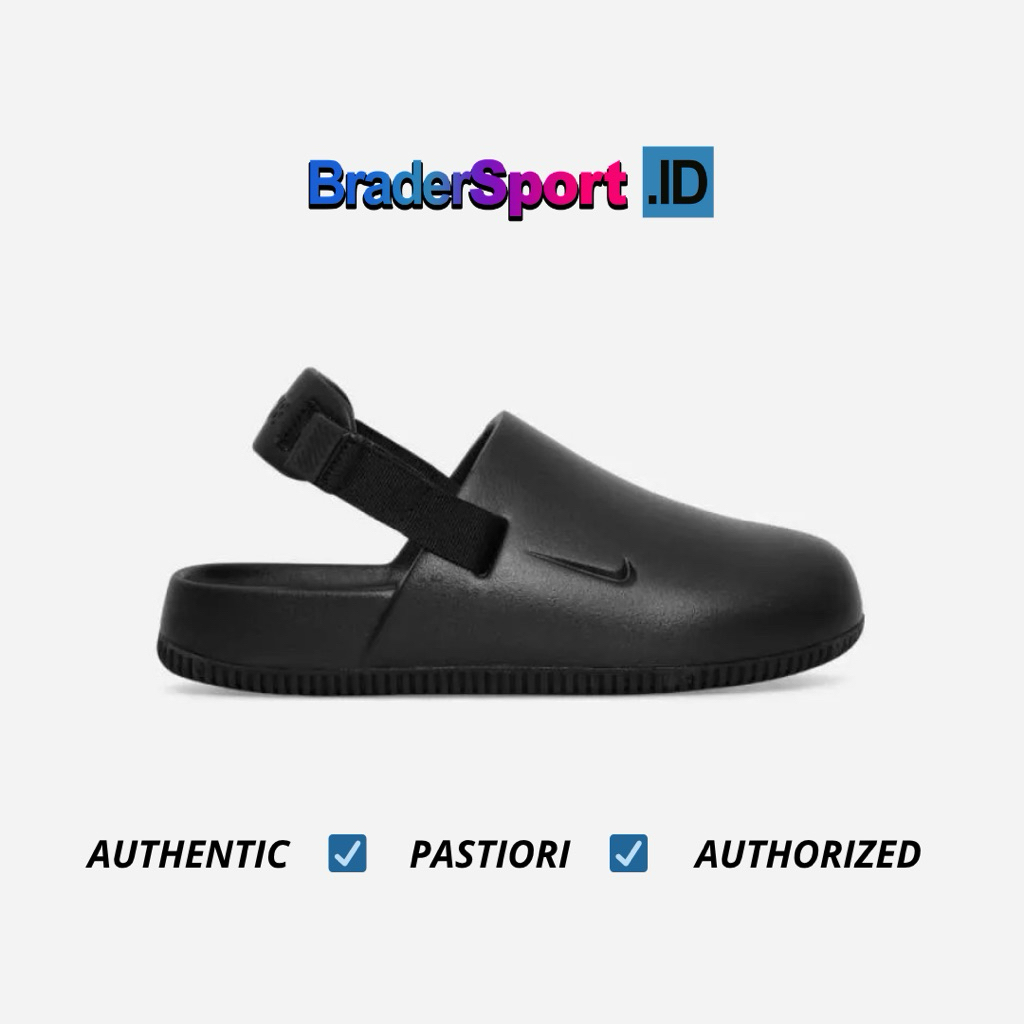 Nike Calm Mules Black BNIB 100% Original