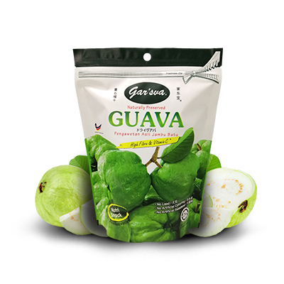 

Garsva Naturally Preserved Dried Guava 120g Nutri Snack