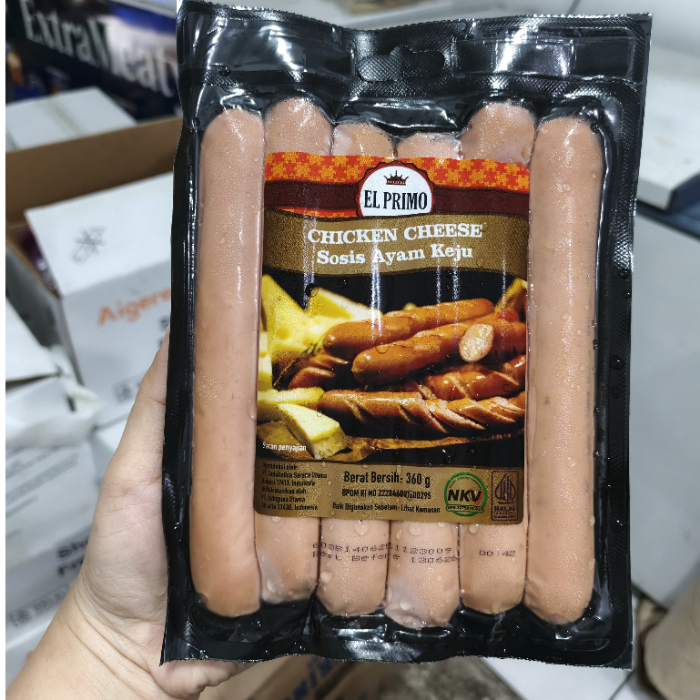 

SOSIS bakar EL PRIMO chicken cheese 360gr