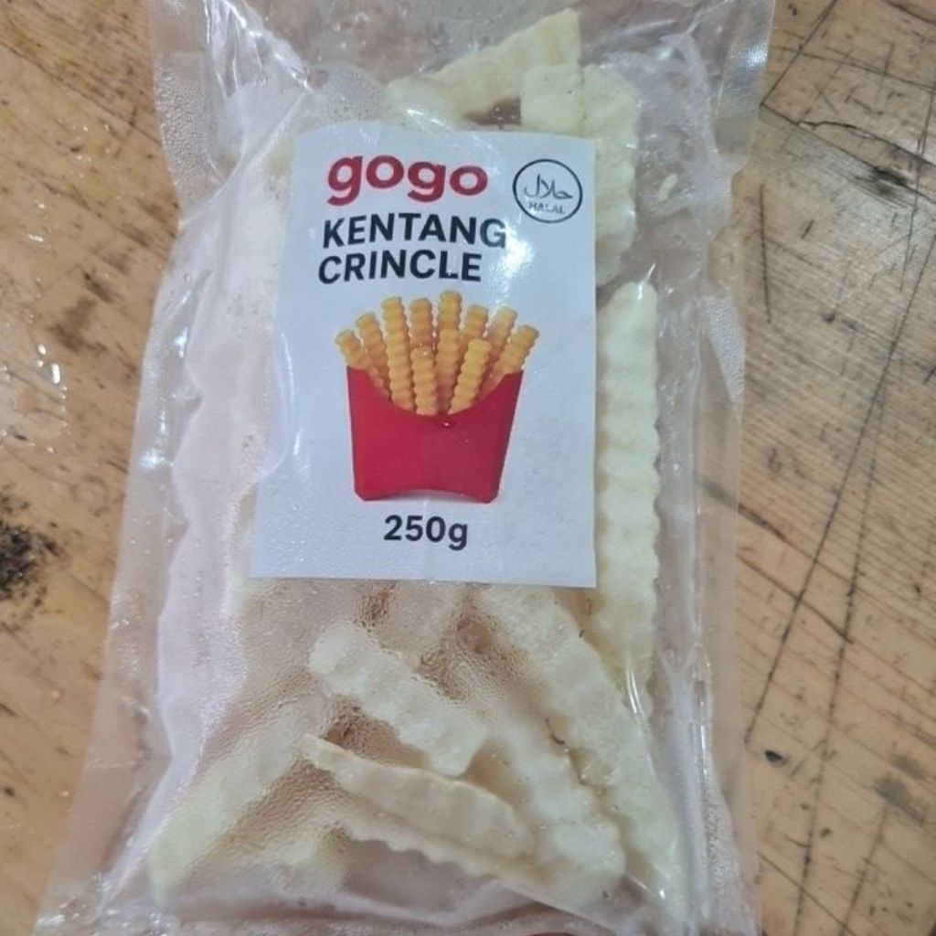 

GOGO KENTANG CRINCLE 250GR