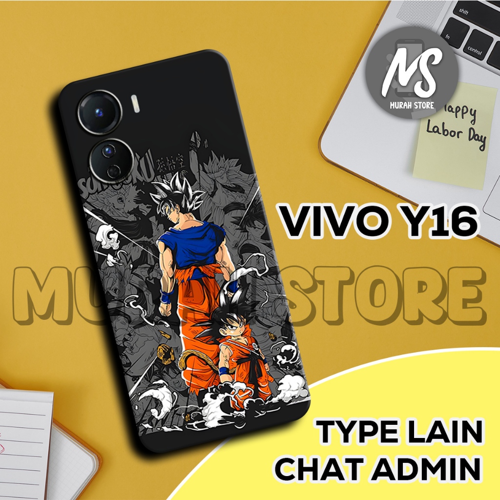 Softcase Karet VIVO Y16/MS12/Motif ANIME/Case VIVO Y16/Silikon VIVO Y16