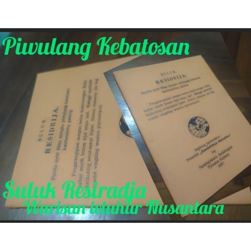 Buku Jawa kuno,Suluk Resiradja