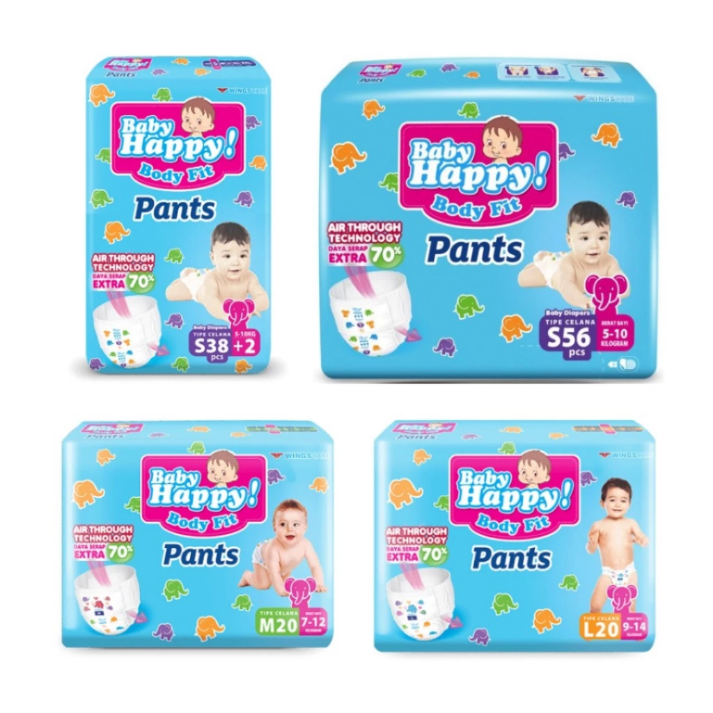 Baby Happy Pants S40 / M32 / L28 / XL 26