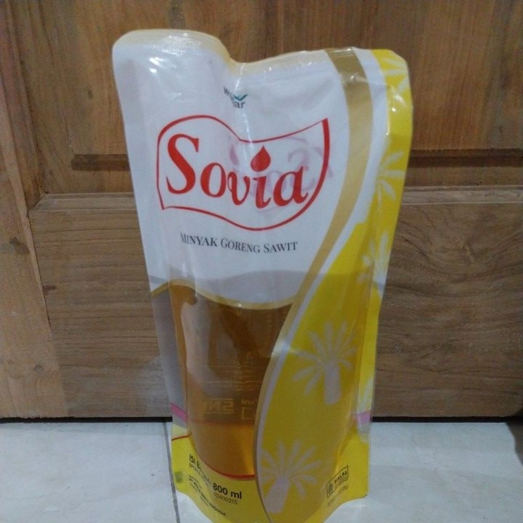 

Sovia Minyak Goreng Sawit 800 ml Refill