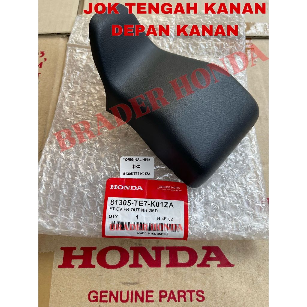 COVER BAUT KAKI JOK BARIS KE 2 BANGKU PINTU TENGAH KURSI KANAN BRV GEN 1 DG1 MOBILIO 2014 2015 2016 