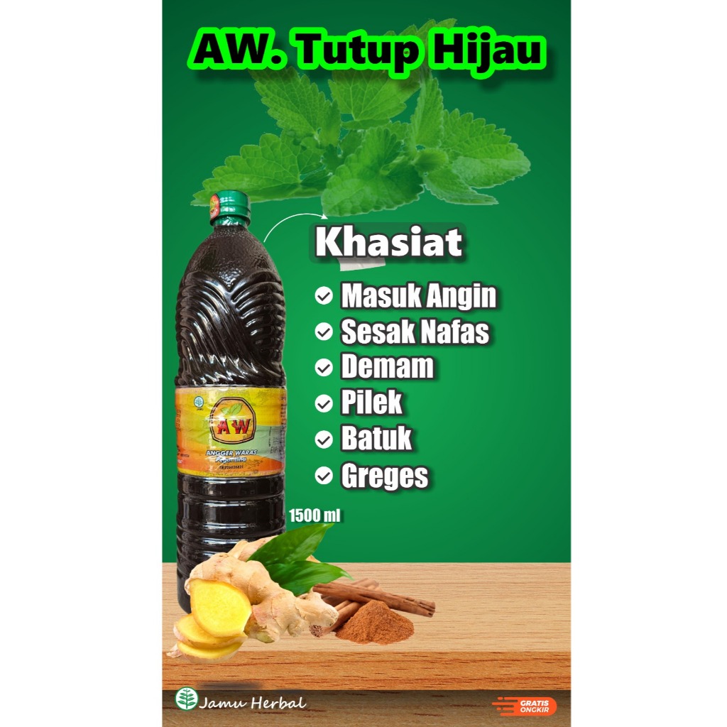 

JAMU HERBAL AW PEGEL LINU HIJAU