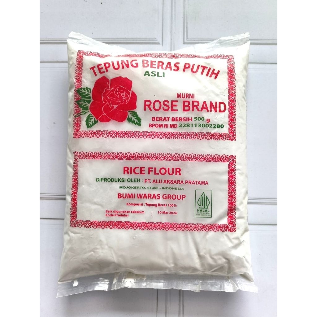 

DINA.TEPUNG BERAS & KETAN ROSE BRAND 500gr