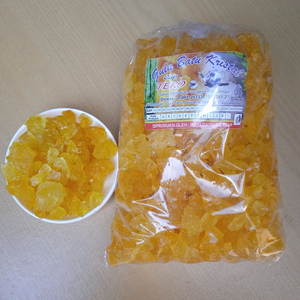 

Gula Batu Kristal Organik Cap Teko 1Kg