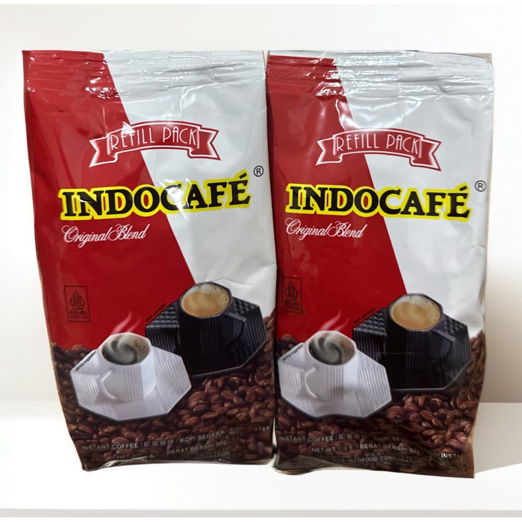 

Indocafe Original Blend 50 gr Refill pak