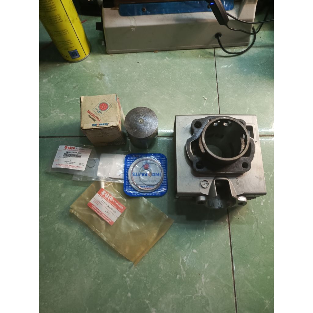 blok cylinder satria 2 tak lumba os 25 kode isi-2 sgp original second