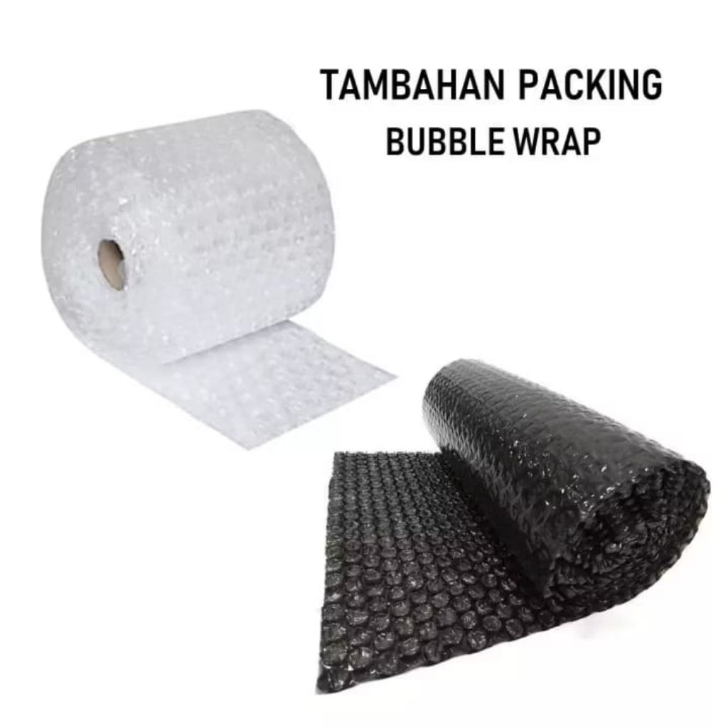 

Extra Bubble Wrap untuk packingan