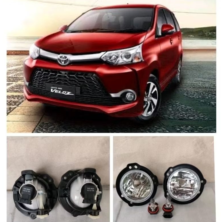 Foglamp Lampu Kabut Original Toyota Avanza Veloz tahun 2012 2013 2014 2015 2016 2017 2018 2019 2020 