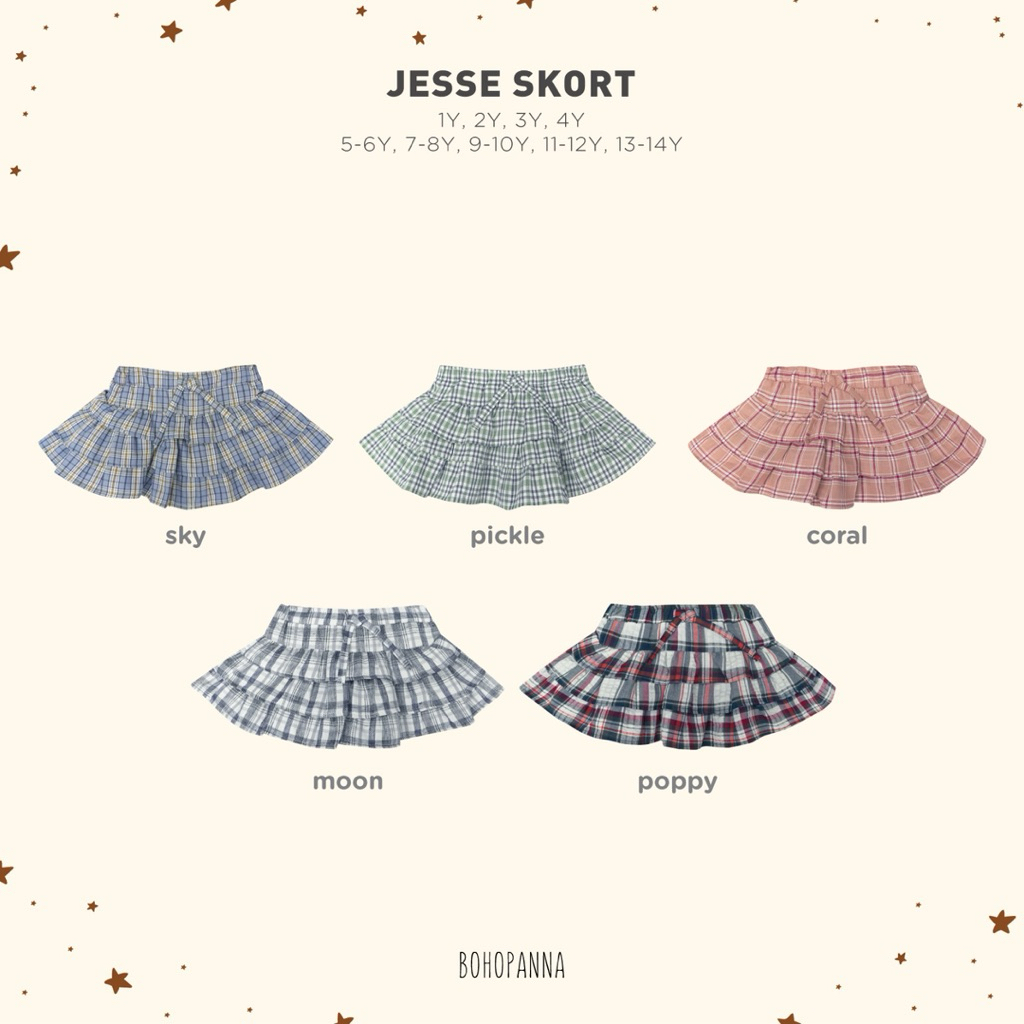 Makassar Bohopanna Jesse Skort | Rok Anak